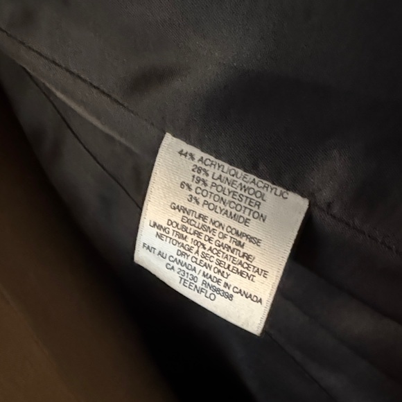 90s Women's Black and White Tweed Jacket - Picture 5 of 5